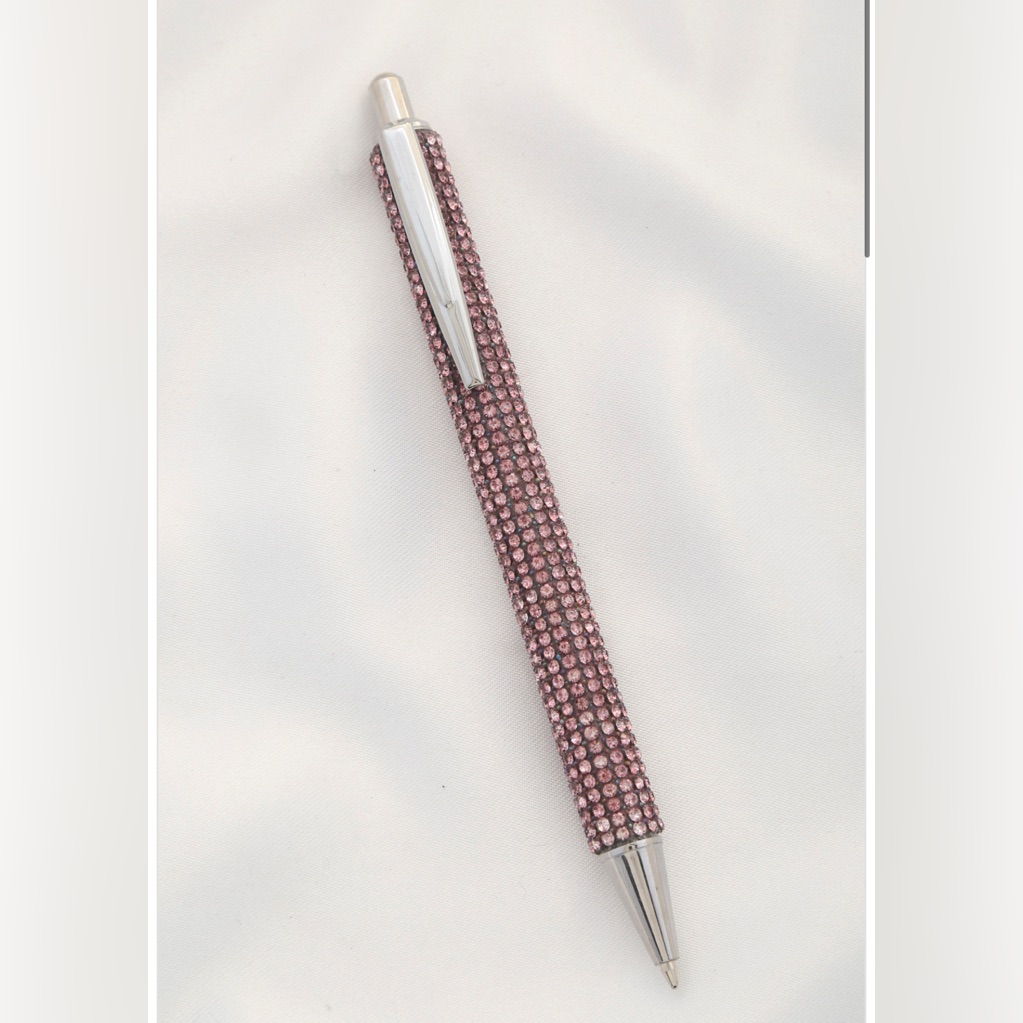 Purple Rhinestone Ballpoint Pen Purple Rhinestone Ballpoint Pen